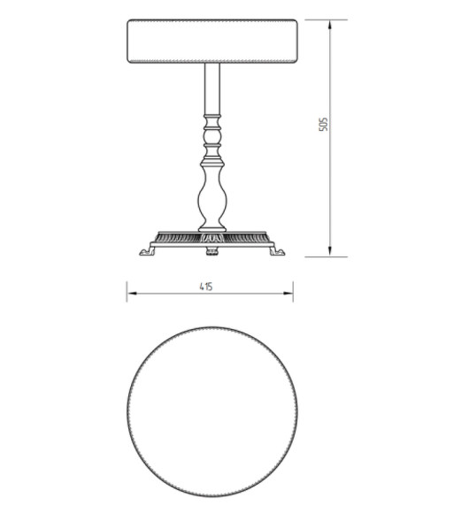 Пуф Migliore Elisabetta 17041 Хром Белый Пуф Migliore Elisabetta 17041 Хром Белый