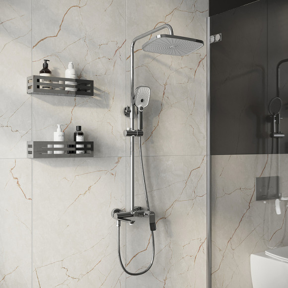 Душевая система Grossman Advans 500.K35.09.100 Хром Душевая система Grossman Advans 500.K35.09.100 Хром