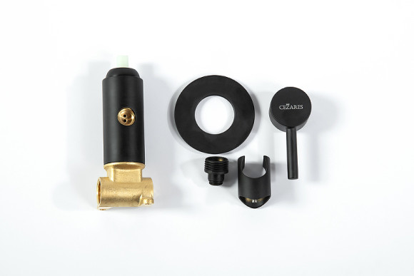 Смеситель для душа Cezares Czr CZR-DA1-NOP Черная матовая