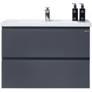 Тумба с раковиной Orans BC-4023-1000 402310000 Матовый графитовый