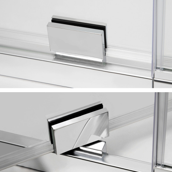 Душевой уголок WasserKRAFT Berkel 110x80 48P14 профиль Хром стекло прозрачное Душевой уголок WasserKRAFT Berkel 110x80 48P14 профиль Хром стекло прозрачное