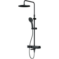 Душевая система AM.PM Inspire V2.0 F0750A522 с термостатом Черная матовая