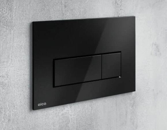 Инсталляция Alcaplast AM101/1120-4:1 RU M578-0001 для унитаза с Черной матовой клавишей смыва Инсталляция Alcaplast AM101/1120-4:1 RU M578-0001 для унитаза с Черной матовой клавишей смыва