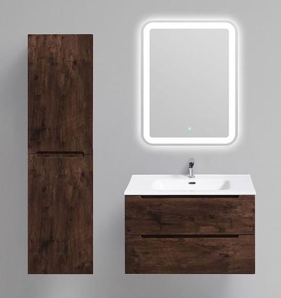 Шкаф пенал BelBagno Etna 40 L ETNA-1500-2A-SC-RW-P-L подвесной Rovere Moro Шкаф пенал BelBagno Etna 40 L ETNA-1500-2A-SC-RW-P-L подвесной Rovere Moro