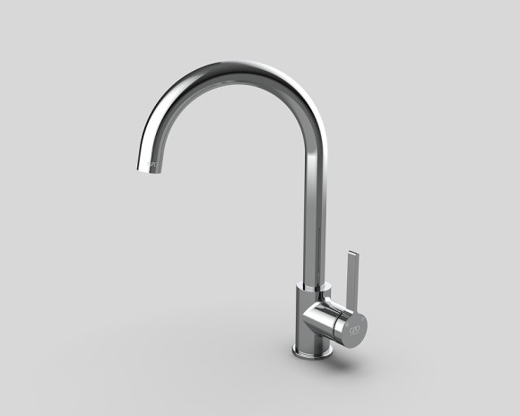 Смеситель для кухни GPD Gildo MTE165 Хром