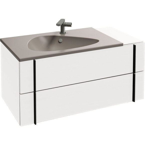 Тумба под раковину Jacob Delafon Nouvelle Vague 100 EB3031-G1C подвесная Белая глянцевая Тумба под раковину Jacob Delafon Nouvelle Vague 100 EB3031-G1C подвесная Белая глянцевая