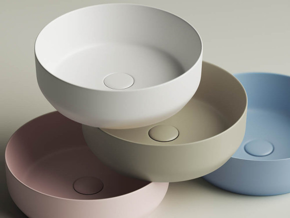 Раковина-чаша Ceramicanova Element 39 CN6022MW Белая матовая Раковина-чаша Ceramicanova Element 39 CN6022MW Белая матовая