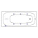 Акриловая ванна Whitecross Layla 170x75 0102.170075.100.LINENANO.CR с гидромассажем Акриловая ванна Whitecross Layla 170x75 0102.170075.100.LINENANO.CR с гидромассажем