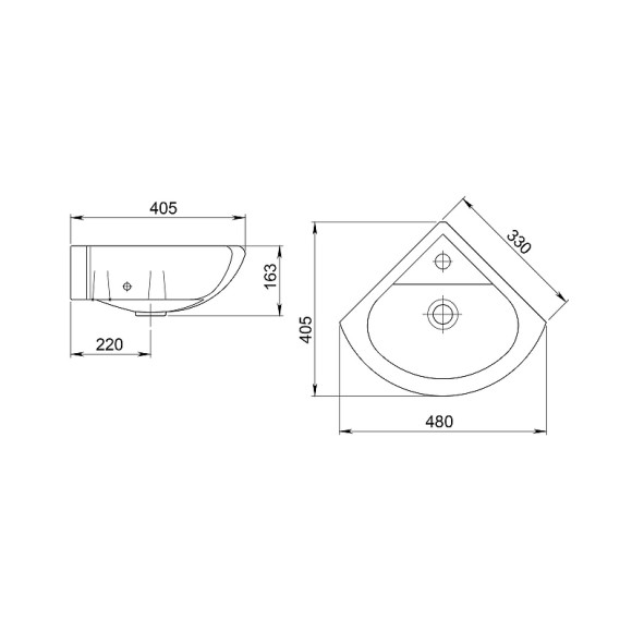 Раковина Santeri Радиан 50 1.3130.9.S00.10B.0 Белая Раковина Santeri Радиан 50 1.3130.9.S00.10B.0 Белая