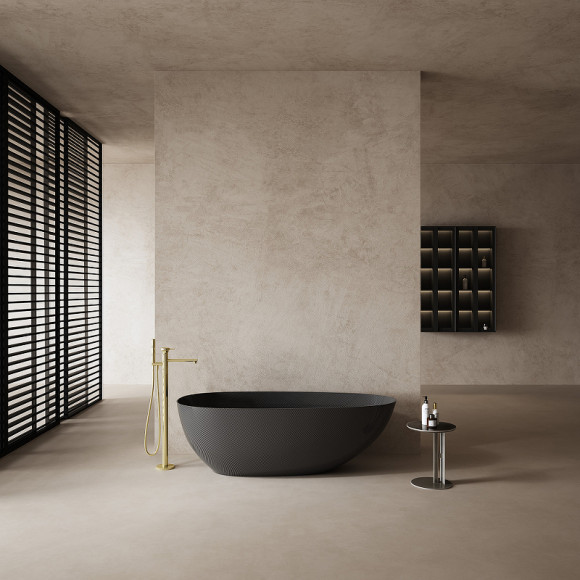 Карбоновая ванна Abber Karbon 170x80 AK9011-1.7 Черная без гидромассажа Карбоновая ванна Abber Karbon 170x80 AK9011-1.7 Черная без гидромассажа