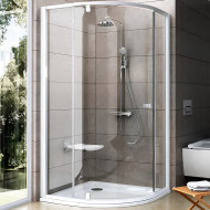 Душевой уголок Ravak Pivot PSKK3 80x80 37644101Z1 профиль Белый стекло Transparent Душевой уголок Ravak Pivot PSKK3 80x80 37644101Z1 профиль Белый стекло Transparent