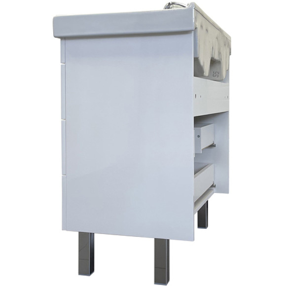 Тумба с раковиной Comforty Никосия 80Н 00-00011162 Белая глянцевая Тумба с раковиной Comforty Никосия 80Н 00-00011162 Белая глянцевая