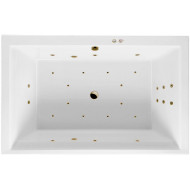 Акриловая ванна Excellent Crown Lux 190x120 WAEX.CRO19.ULTRA.BR с гидромассажем Акриловая ванна Excellent Crown Lux 190x120 WAEX.CRO19.ULTRA.BR с гидромассажем