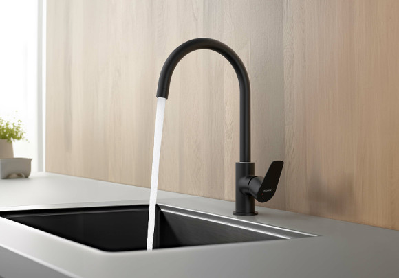 Смеситель для кухни Aquatek Бетта AQ1182MB Черный матовый Смеситель для кухни Aquatek Бетта AQ1182MB Черный матовый