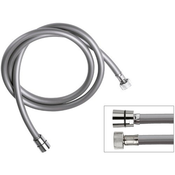 Душевой шланг Remer 332CNMT150 Серый металлик Душевой шланг Remer 332CNMT150 Серый металлик