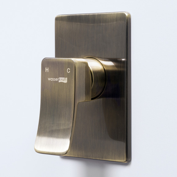 Смеситель для душа WasserKRAFT Exter 1651 Светлая бронза