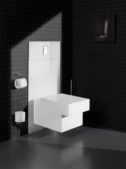 Держатель туалетной бумаги Grohe Essentials Cube 40507001 Хром Держатель туалетной бумаги Grohe Essentials Cube 40507001 Хром