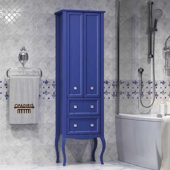 Шкаф пенал Opadiris Валери 56 00-00007338 Сапфир Шкаф пенал Opadiris Валери 56 00-00007338 Сапфир