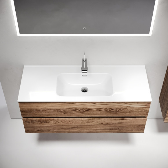 Тумба под раковину Sancos Urban 120 UR120-1ECH подвесная Дуб чарльстон