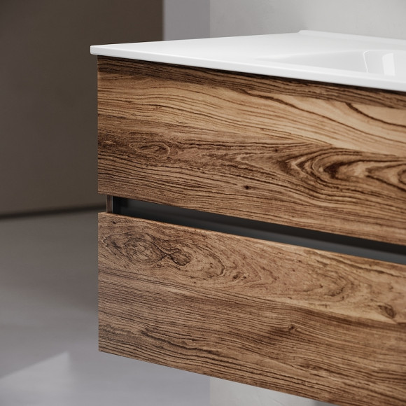 Тумба под раковину Sancos Urban 120 UR120-1ECH подвесная Дуб чарльстон