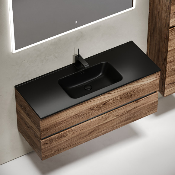 Тумба под раковину Sancos Urban 120 UR120-1ECH подвесная Дуб чарльстон