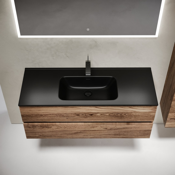 Тумба под раковину Sancos Urban 120 UR120-1ECH подвесная Дуб чарльстон