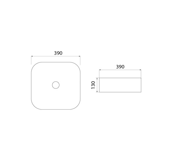 Раковина-чаша Iddis Bridge 39 BRIGM04i27 Серая матовая Раковина-чаша Iddis Bridge 39 BRIGM04i27 Серая матовая
