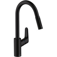 Смеситель для кухни Hansgrohe Focus 31815670 Черный матовый