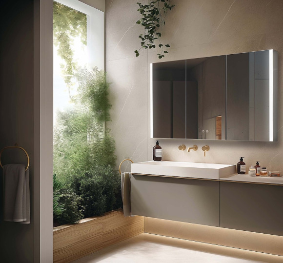 Зеркальный шкаф Aquatek 120 AQ7129-MLC с подсветкой Хром Зеркальный шкаф Aquatek 120 AQ7129-MLC с подсветкой Хром