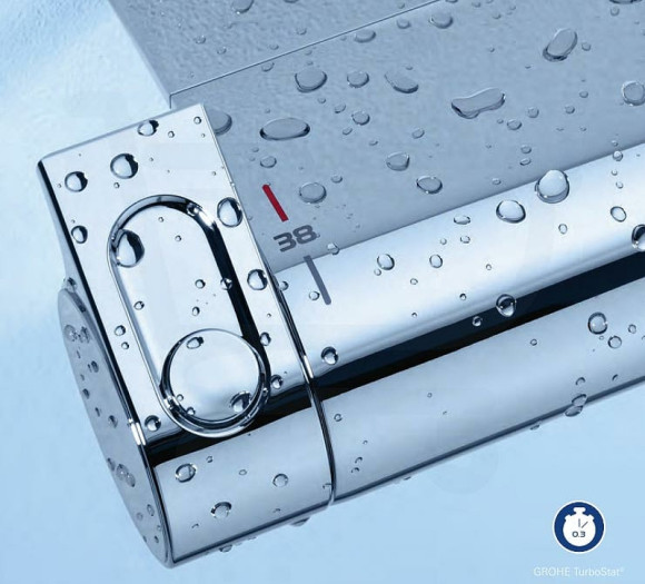 Смеситель для ванны Grohe Grohtherm 2000 34464001 с термостатом Хром