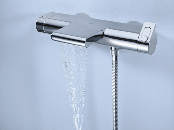 Смеситель для ванны Grohe Grohtherm 2000 34464001 с термостатом Хром