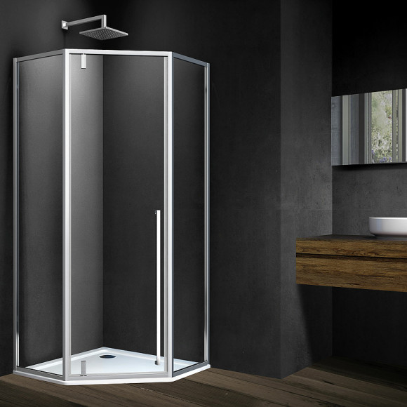 Душевой уголок Vincea Penta 90x90 VSP-3P900CL профиль Хром стекло прозрачное Душевой уголок Vincea Penta 90x90 VSP-3P900CL профиль Хром стекло прозрачное