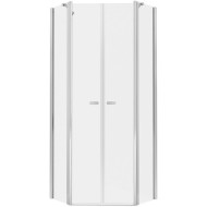 Душевой уголок New Trendy New Soleo Chrome 90х90 K-0610 профиль Хром стекло прозрачное