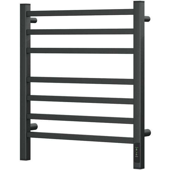 Электрический полотенцесушитель Point Вега PN71856GB П7 500x600 диммер справа Графит блеск