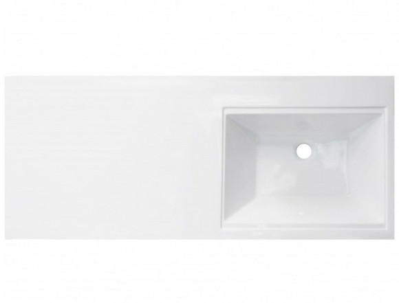 Раковина Эстет Даллас 115 R ФР-00001937 с местом под стиральную машину Белая