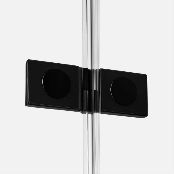 Душевой уголок New Trendy Avexa Black 80х90 L EXK-1564 профиль Черный стекло прозрачное Душевой уголок New Trendy Avexa Black 80х90 L EXK-1564 профиль Черный стекло прозрачное