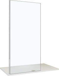 Душевая стенка WeltWasser WW400 B 80 10000002942 профиль Хром стекло прозрачное