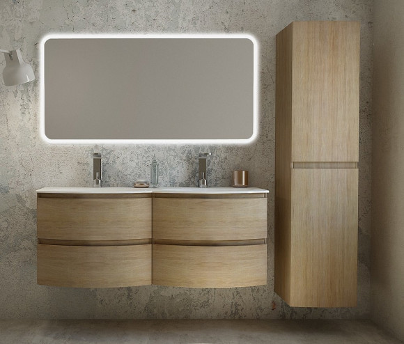 Тумба под раковину Cezares Vague 69 44221 подвесная Antracite