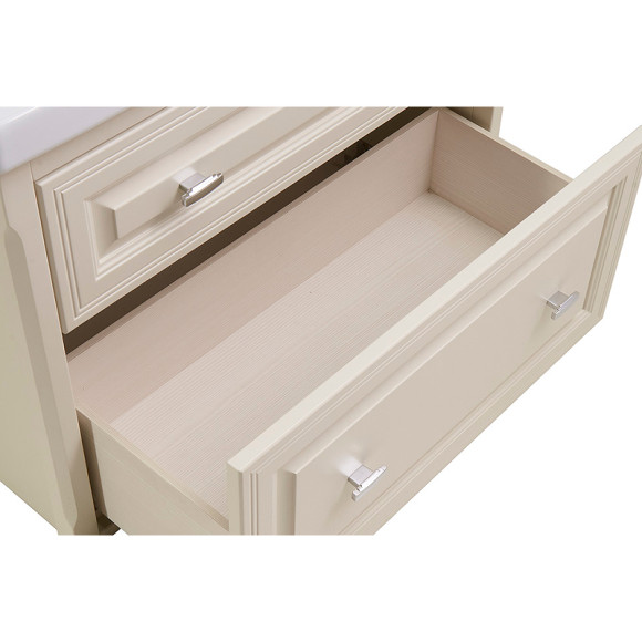 Комплект мебели для ванной ASB-Woodline Кастелло 80 Бежевый