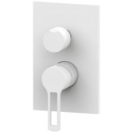 Смеситель для душа Paffoni Ringo RIN019BO/M Белый матовый