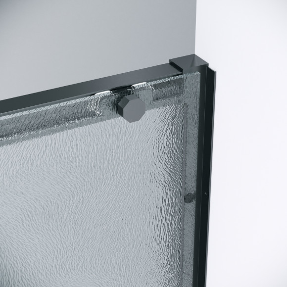 Душевой уголок Grossman Style 120х80 120.K33.05.1280.21.02 профиль Черный матовый стекло шиншилла Душевой уголок Grossman Style 120х80 120.K33.05.1280.21.02 профиль Черный матовый стекло шиншилла