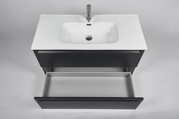 Тумба с раковиной Inda Piccadilly 80MG подвесная Matt Grafite Тумба с раковиной Inda Piccadilly 80MG подвесная Matt Grafite