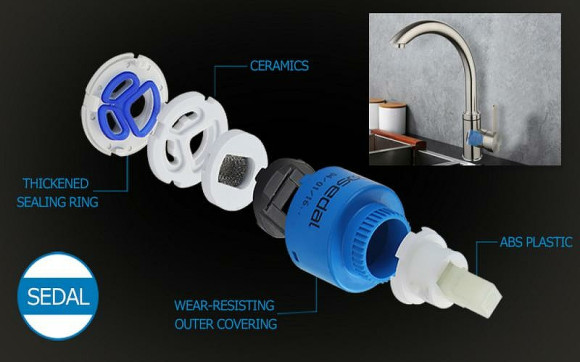 Смеситель для кухни Gappo G4099 Нержавеющая сталь Смеситель для кухни Gappo G4099 Нержавеющая сталь