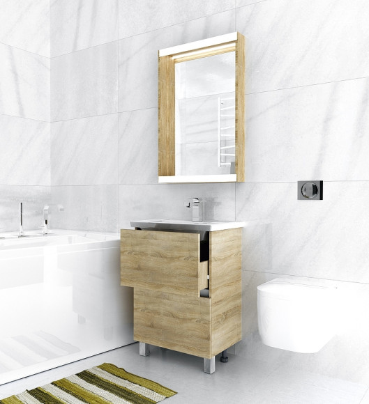 Тумба под раковину 1MarKa Aris 70 У76061 Дуб сонома