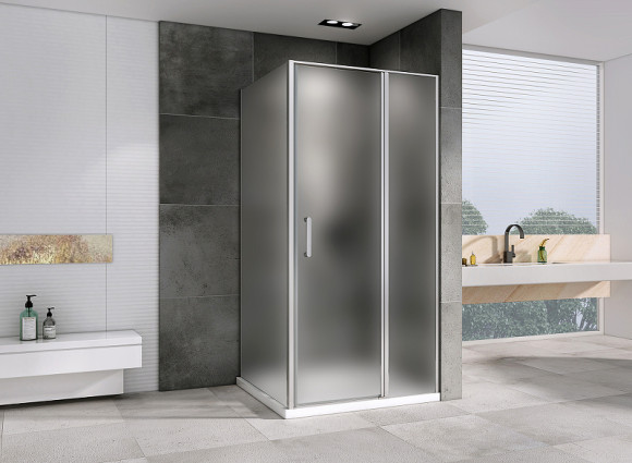 Душевой уголок Abber Sonnenstrand 120x85 AG04120MS-S85M профиль Хром стекло матовое Душевой уголок Abber Sonnenstrand 120x85 AG04120MS-S85M профиль Хром стекло матовое