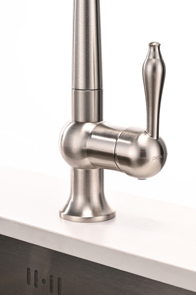 Смеситель для кухни Paulmark Retro Re213226-NI Никель Смеситель для кухни Paulmark Retro Re213226-NI Никель