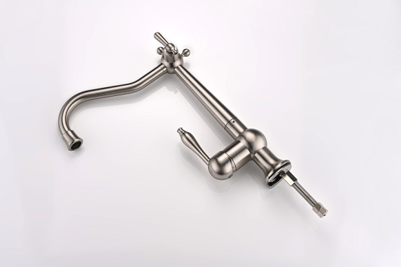 Смеситель для кухни Paulmark Retro Re213226-NI Никель Смеситель для кухни Paulmark Retro Re213226-NI Никель