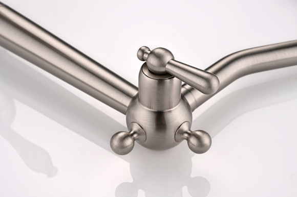 Смеситель для кухни Paulmark Retro Re213226-NI Никель Смеситель для кухни Paulmark Retro Re213226-NI Никель