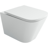 Унитаз Ceramicanova Union CN4009T подвесной Белый с сиденьем Микролифт