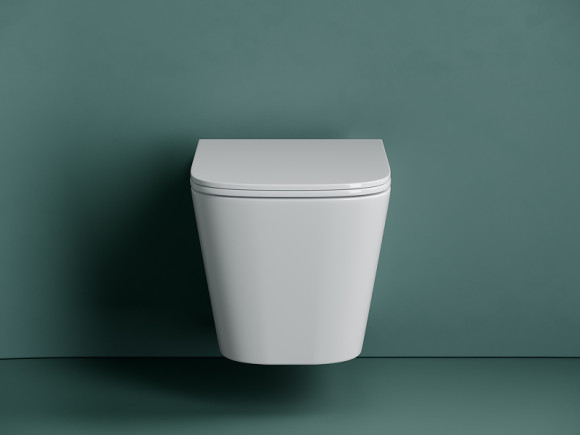 Унитаз Ceramicanova Union CN4009T подвесной Белый с сиденьем Микролифт